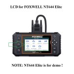 LCD Screen Display Replacement for FOXWELL NT644 Elite Scanner